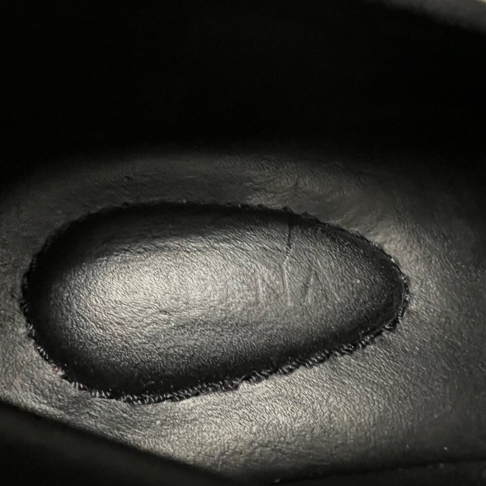 Leather Chunky Penny Loafers - Black - Picture 10 of 14
